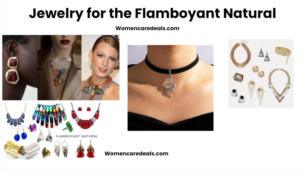Jewelry for the Flamboyant Natural Body Type