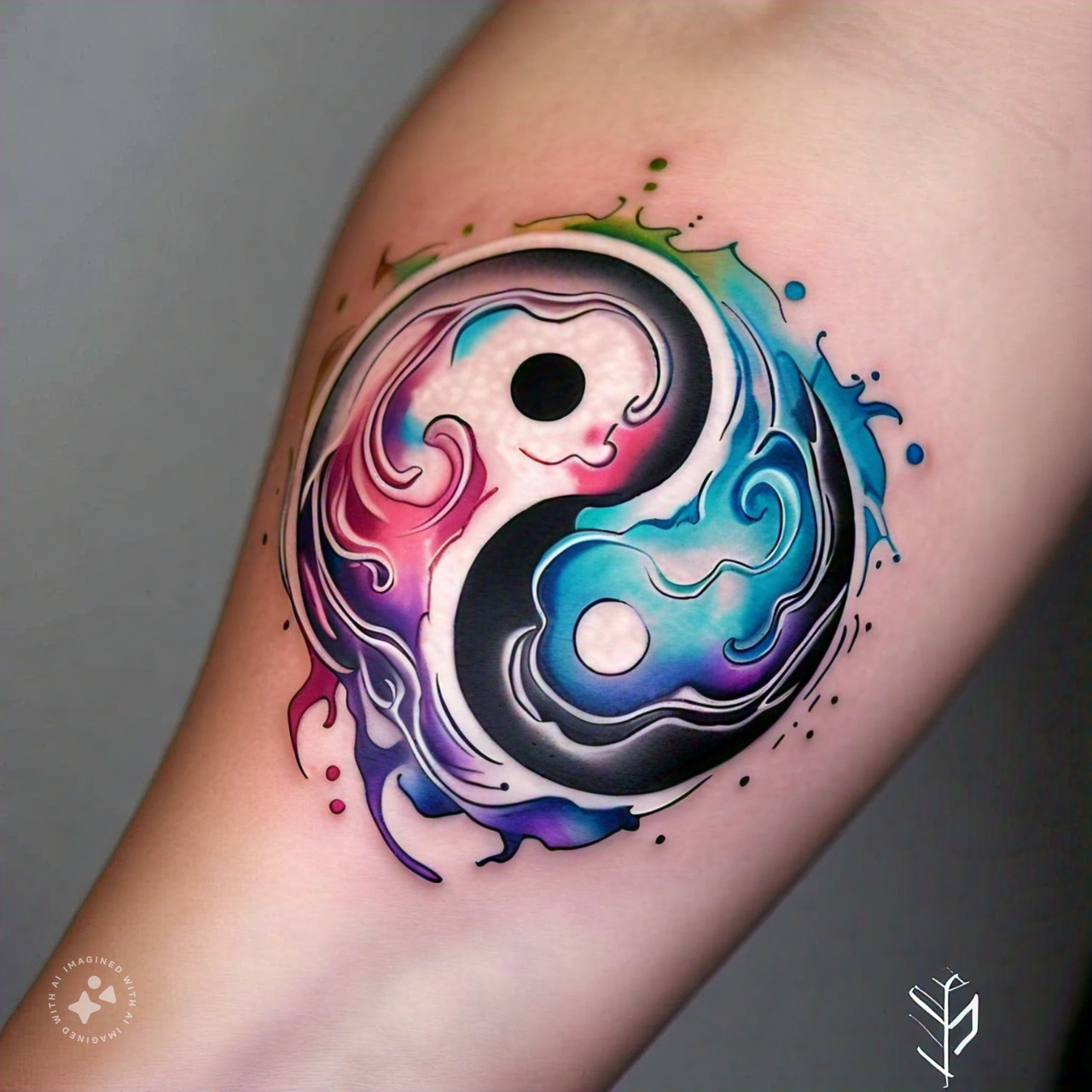 700+ Yin Yang Symbol Tattoo Design 2025